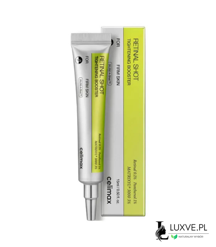 CELIMAX RETINAL SHOT TIGHTENING BOOSTER KREM LIFTINGUJĄCY Z RETINOLEM 15ML LUXVE
