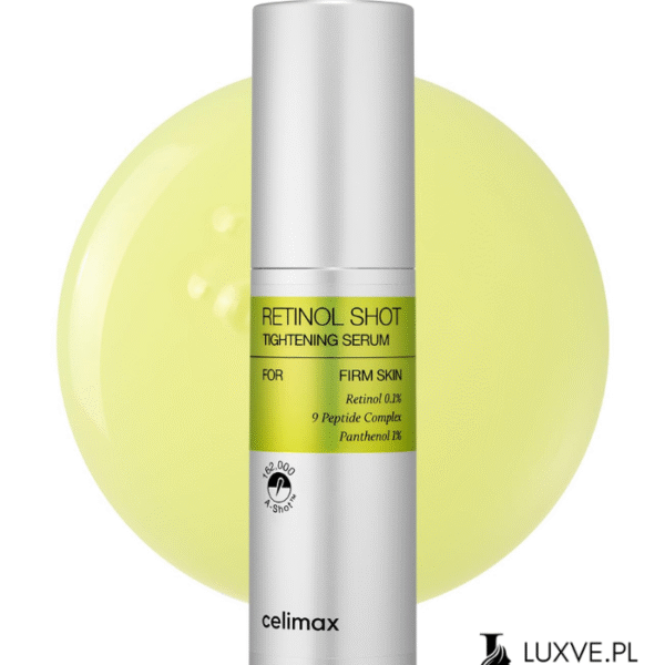 CELIMAX THE VITA-A RETINOL SHOT TIGHTENING SERUM 30ML UJĘDRNIAJĄCE SERUM DO TWARZY Z RETINOLEM LUXVE