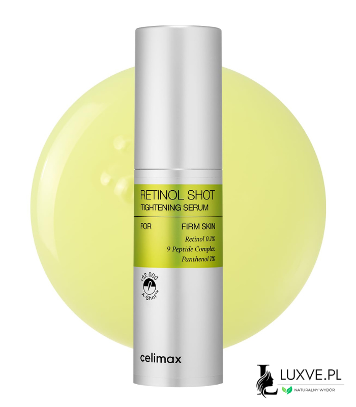 CELIMAX THE VITA-A RETINOL SHOT TIGHTENING SERUM 30ML UJĘDRNIAJĄCE SERUM DO TWARZY Z RETINOLEM LUXVE