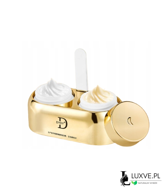 KREM POD OCZY KOLAGEN HYDROLIZAT ŁOŻYSKA OWIEC NAWILŻA ANTI-AGE DZIEŃ NOC LUXVE