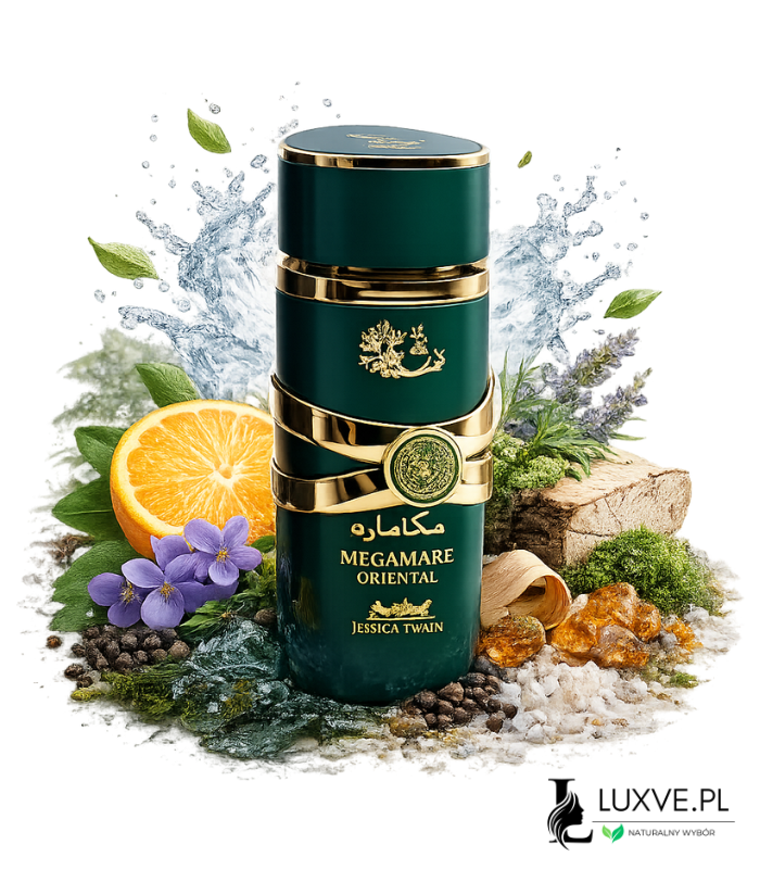 ASAD MEGAMARE JESSICA TWAIN PERFUMY ARABSKIE UNISEX WODA PERFUMOWANA 100ML LUXVE