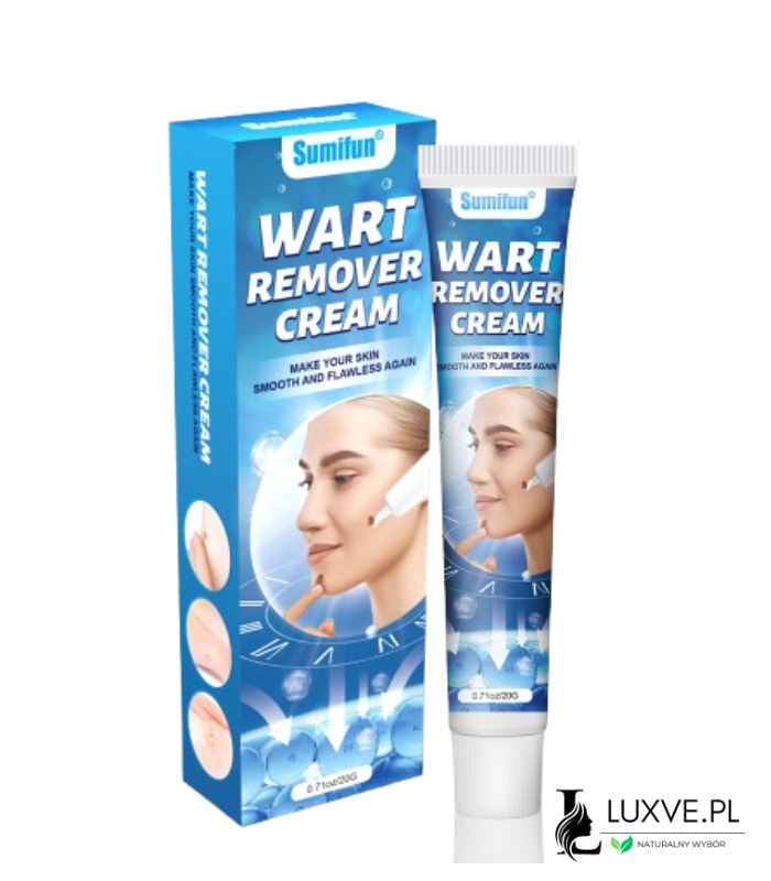 KREM NA KURZAJKI ODCISKI I BRODAWKI USUWANIE ZMIAN SKÓRNYCH 20 G LUXVE