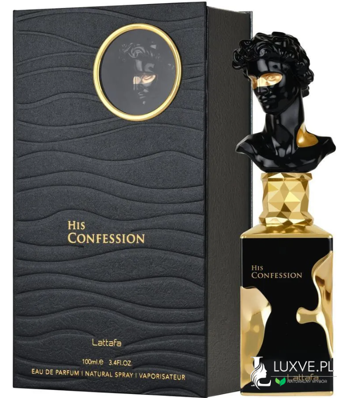 LATTAFA HIS CONFESSION PERFUMY ARABSKIE DLA MĘŻCZYZN 100ML EDP LUXVE
