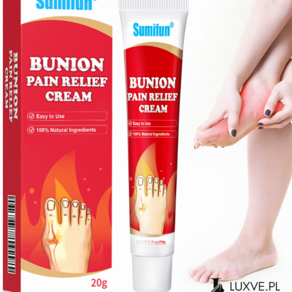 MAŚĆ NA BÓL HALUKSÓW HALLUX PRZECIWBÓLOWA ULGA NA STAWY 20G LUXVE