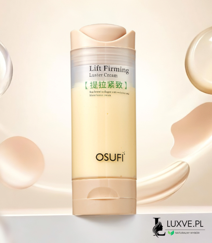 OSUFI KREM PRZECIWZMARSZCZKOWY LIFTINGUJĄCY Z KOLAGENEM I KOPREM MORSKIM 50 LUXVE
