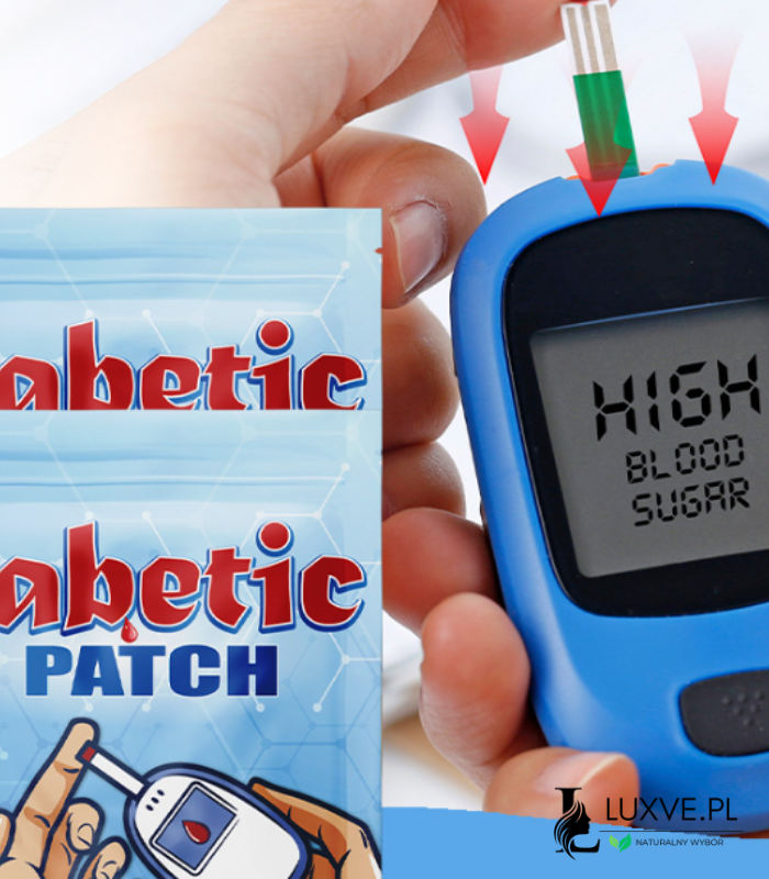 PLASTRY DLA DIABETYKÓW NA KRĄŻENIE KRWI I REGULACJĘ CUKRU TERAPIA 10 SZTUK LUXVE