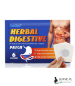 PLASTRY ZIOŁOWE NA TRAWIENIE BÓLE BRZUCHA WZDĘCIA 6 SZTUK TERAPIA LUXVE