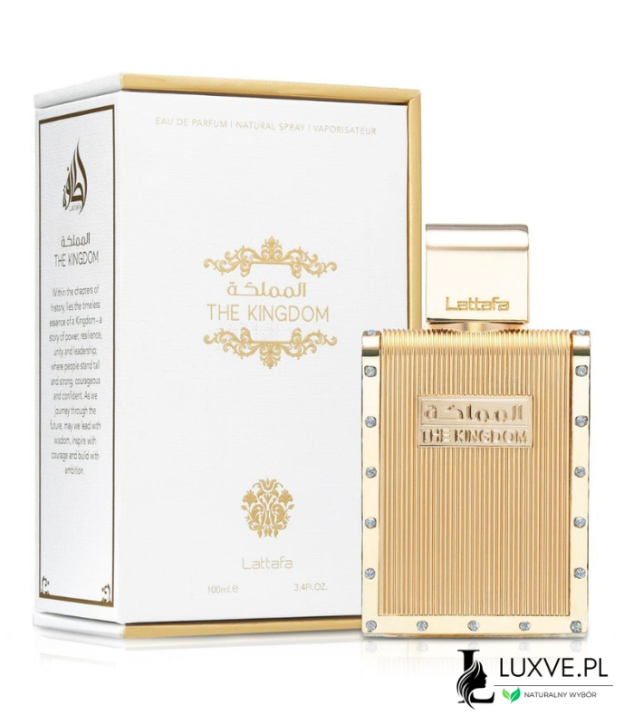 THE KINGDOM FOR MEN LATTAFA PERFUMES 100ML ORYGINALNE WODA TOALETOWA MĘSKA LUXVE