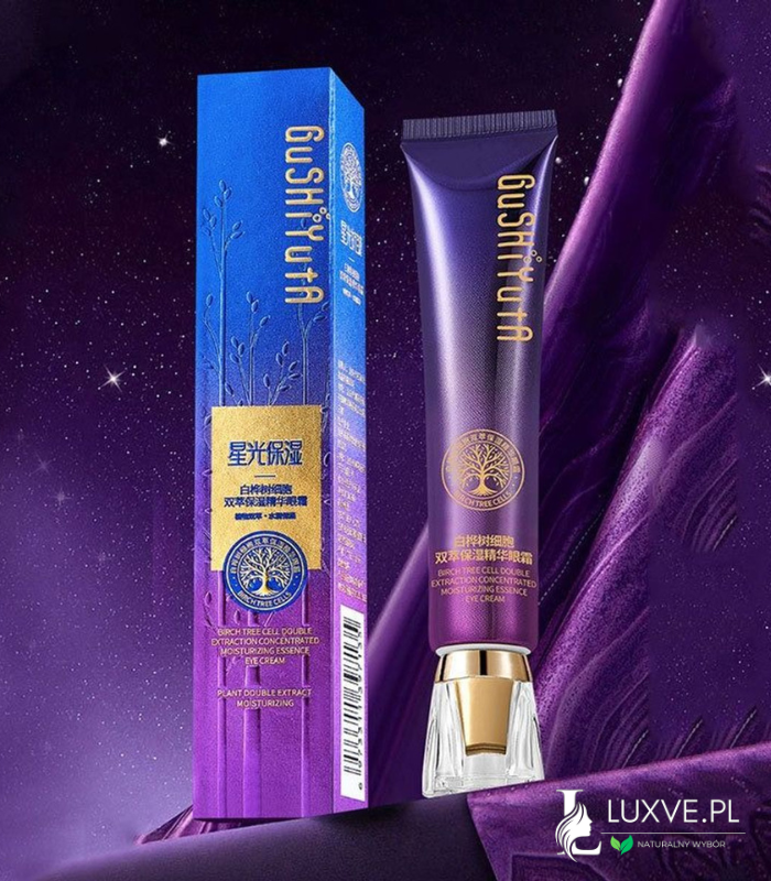 GUSHIYUTA BIAŁA BRZOZA PRZECIWZMARSZCZKOWY NAWILŻAJĄCY KREM POD OCZY 30ML LUXVE