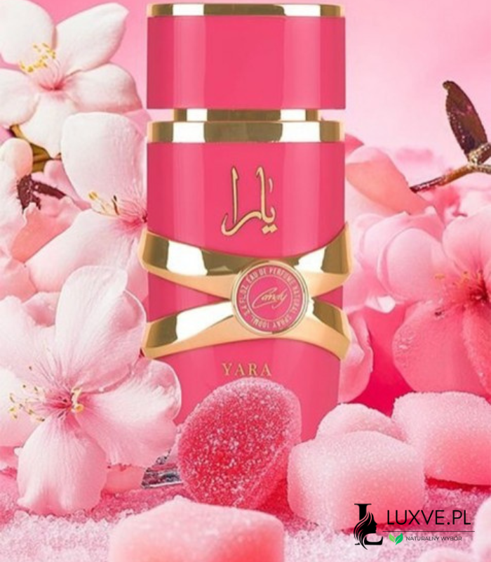 LATTAFA YARA CANDY PERFUMY DAMSKIE WANILIA CZARNA PORZECZKA 100ML EDP 2024 LUXVE