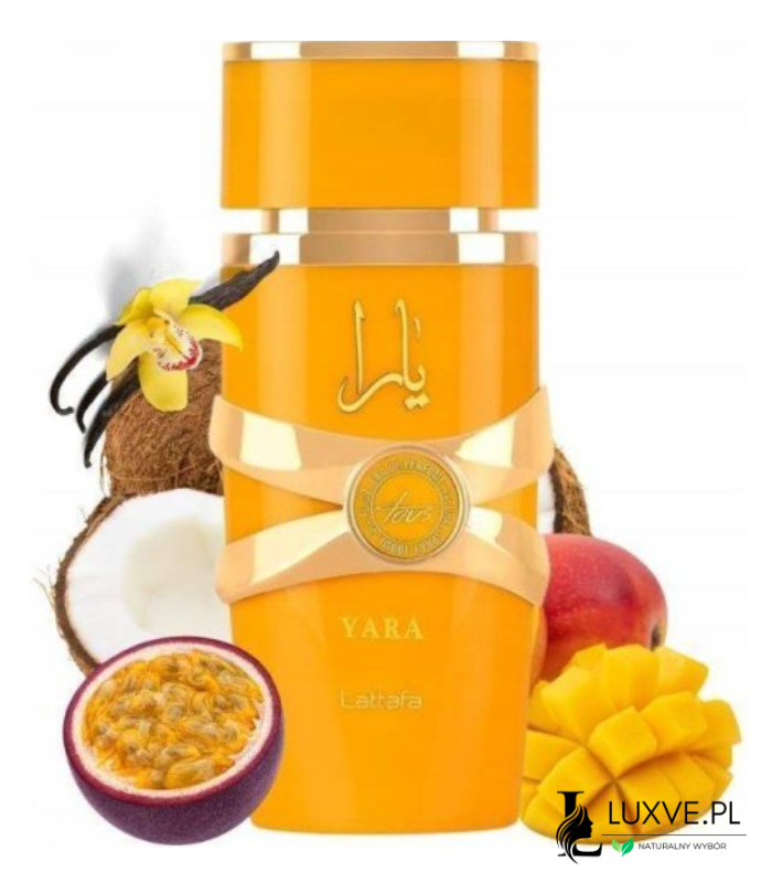 YARA TOUS LATTAFA PERFUMY DAMSKIE WANILIA KOKOS MANGO 100ML EDP DLA KOBIET! LUXVE