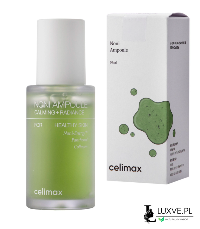 CELIMAX THE REAL NONI ENERGY AMPOULE ODŻYWCZA AMPUŁKA 30ML NAWILŻAJĄCA LUXVE
