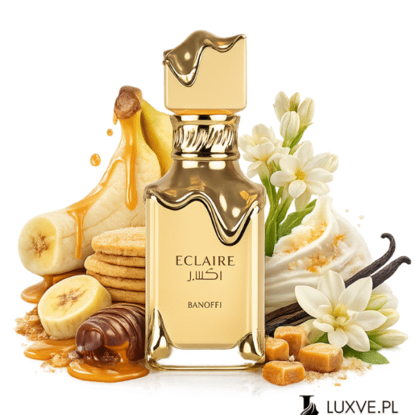 LATTAFA BANOFFI ECLAIRE PERFUMY ARABSKIE UNISEX GOURMAND KWIATOWO OWOCOWE LUXVE