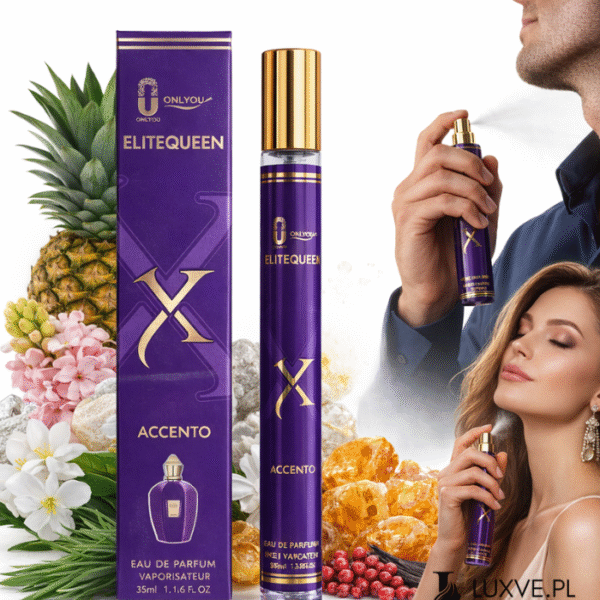 PERFUMETKA ACCENTO WŁOSKI ZAPACH UNISEX 35ML SZYPROWO KWIATOWE PARFUMY LUXVE