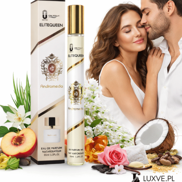 PERFUMETKA ANDROMEDA ZAPACH KWIATOWO ORIENTALNY UNISEX 35ML LUXVE
