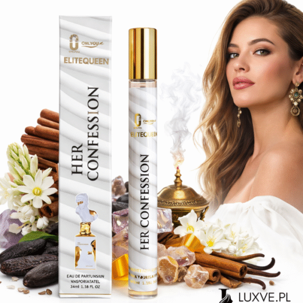 PERFUMETKA HER CONFESSION ORIENTALNY ARABSKI ZAPACH DAMSKI 35ML LUXVE