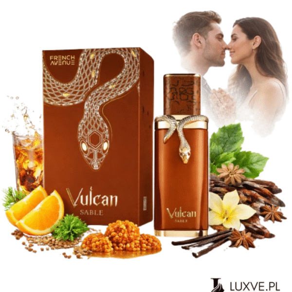 VULCAN SABLE FRENCH AVENUE PERFUMY UNISEX 100ML AROMATYCZNE 2025 NOWOŚĆ XL LUXVE