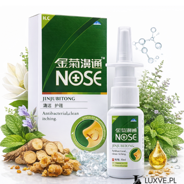 SPRAY CHIŃSKI NOSE JINJUBITONG DO NOSA NA ZATKANY NOS ZATOKI BEEGUN 20ML LUXVE