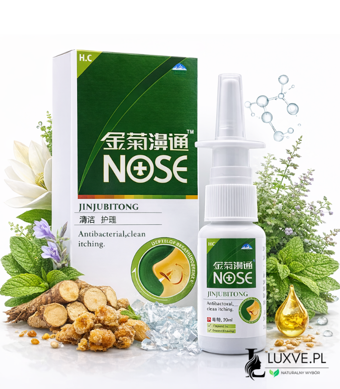 SPRAY CHIŃSKI NOSE JINJUBITONG DO NOSA NA ZATKANY NOS ZATOKI BEEGUN 20ML LUXVE